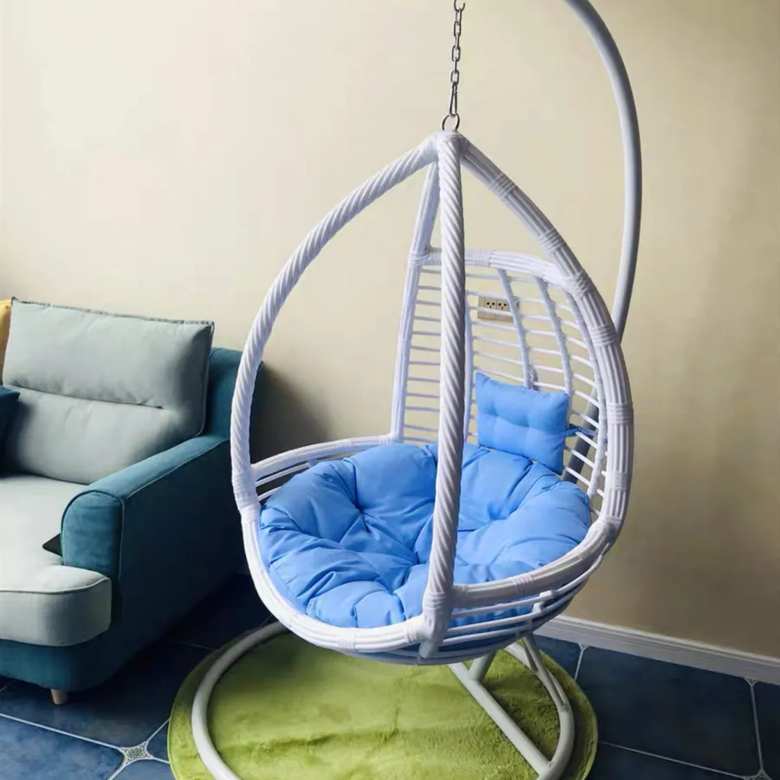 hanging basket rattan chair ho - Spider Plant Hanging ulasan dan harga
