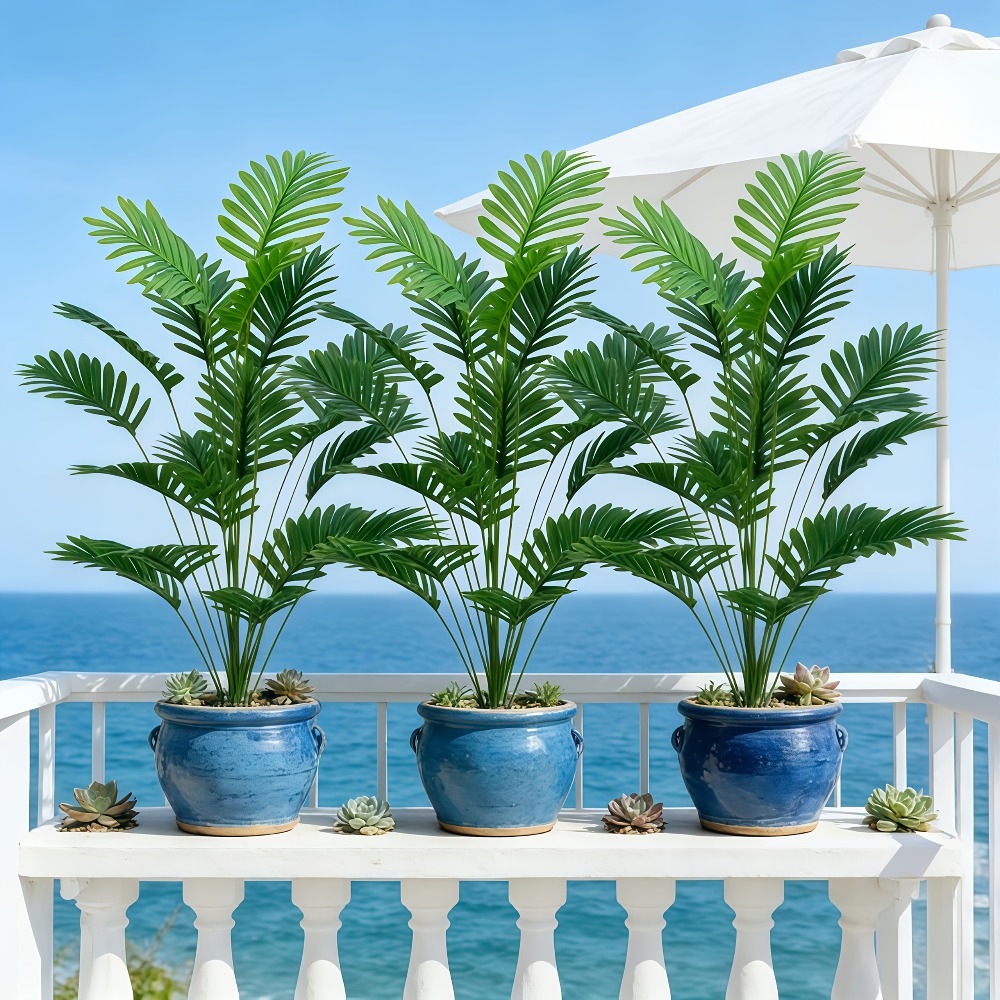 1PC 65-128CM Large Artificial  - Ficus Lyrata Tree ulasan dan harga